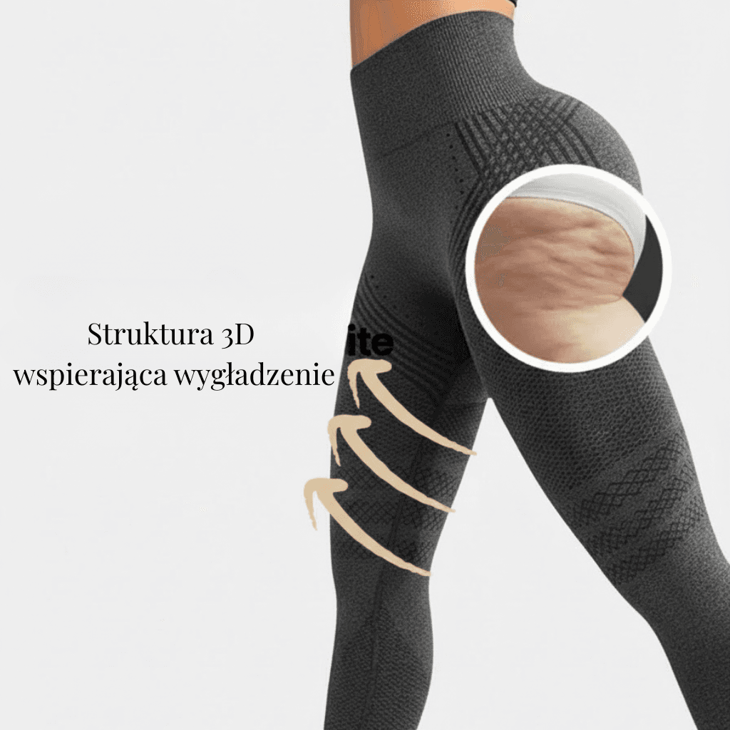 Virella - Legginsy modelujące 3D, które realnie wygładzają wygląd skóry