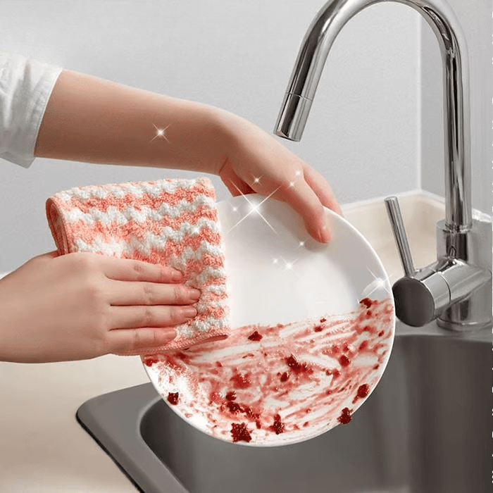 Fibrella Zestaw 5 sztuk - Ściereczki, które sprzątają bez detergentów!